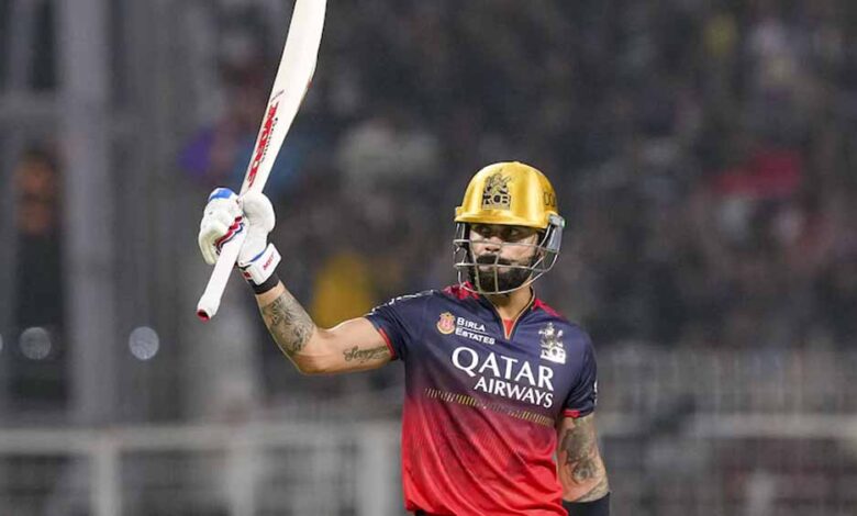 विराट-कोहली-का-बल्ला-ipl-2025-में-जमकर-हल्ला-बोल-रहा,-बनाया-चौकों-का-वर्ल्ड-रिकॉर्ड