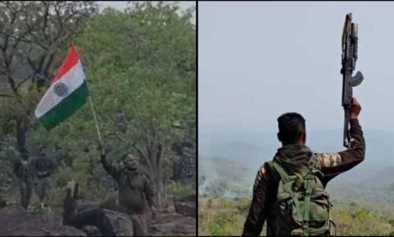 बीजापुर-जिले-में-सुरक्षा-बलों-को-नक्सलियों-के-खिलाफ-बड़ी-सफलता,-कर्रेगुट्टा-पहाड़ी-में-31-नक्सली-ढेर