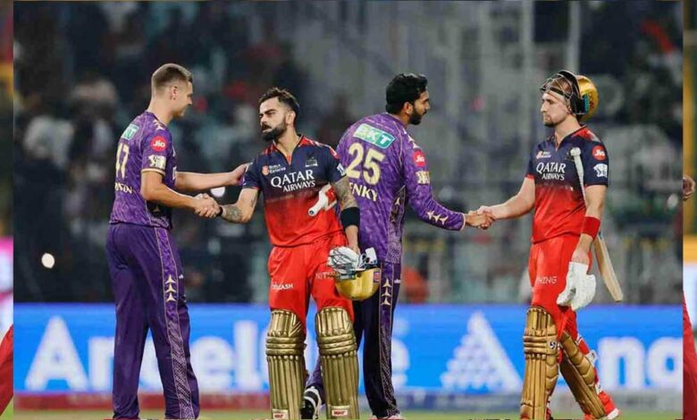 कोहली-टेस्ट-से-संन्यास-के-बाद-आज-पहली-बार-खेलने-उतरेंगे,-rcb-kkr-की-भ‍िड़ंत,-प्लेइंग-11-कैसी-होगी