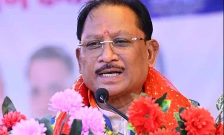 मुख्यमंत्री साय ने जुनवानी नर्मदा धाम में की पंच कुंडीय रुद्र महायज्ञ की परिक्रमा मुख्यमंत्री-साय-ने-जुनवानी-नर्मदा-धाम-में-की-पंच-कुंडीय-रुद्र-महायज्ञ-की-परिक्रमा