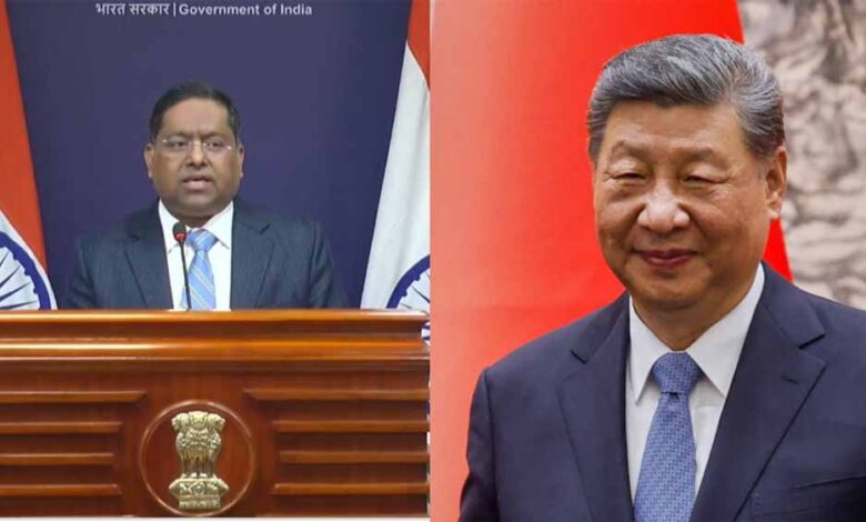 चीन के ‘मनगढ़ंत नाम’ पर भारत का सख्त रुख, भारतीय विदेश मंत्रालय का करारा जवाब चीन-के-‘मनगढ़ंत-नाम’-पर-भारत-का-सख्त-रुख,-भारतीय-विदेश-मंत्रालय-का-करारा-जवाब