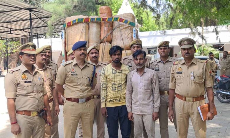 सुलतानपुर में बड़ी कार्रवाई,ट्रक से 15 कुंतल 20 किलो गांजा बरामद सुलतानपुर-में-बड़ी-कार्रवाई,ट्रक-से-15-कुंतल-20-किलो-गांजा-बरामद