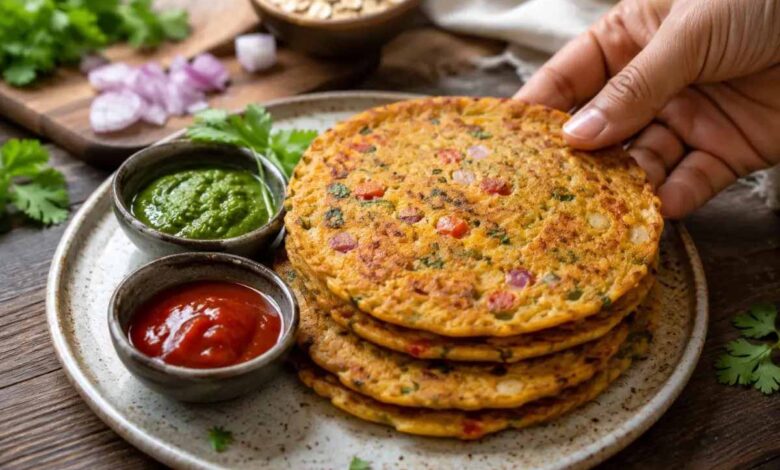 हेल्दी शाम का स्नैक: ओट्स और बेसन से बनाएं टेस्टी प्रोटीन पैनकेक रेसिपी हेल्दी-शाम-का-स्नैक:-ओट्स-और-बेसन-से-बनाएं-टेस्टी-प्रोटीन-पैनकेक-रेसिपी