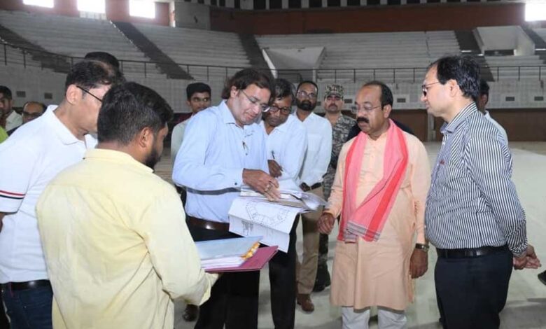 बहतराई खेल प्रशिक्षण केन्द्र में निर्माण और मरम्मत के कार्यों में देरी पर भड़के उप मुख्यमंत्री अरुण साव बहतराई-खेल-प्रशिक्षण-केन्द्र-में-निर्माण-और-मरम्मत-के-कार्यों-में-देरी-पर-भड़के-उप-मुख्यमंत्री-अरुण-साव