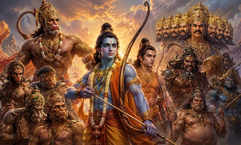 रामायण के वीर योद्धा: लक्ष्मण, बाली, अंगद और सुग्रीव का पराक्रम रामायण-के-वीर-योद्धा:-लक्ष्मण,-बाली,-अंगद-और-सुग्रीव-का-पराक्रम