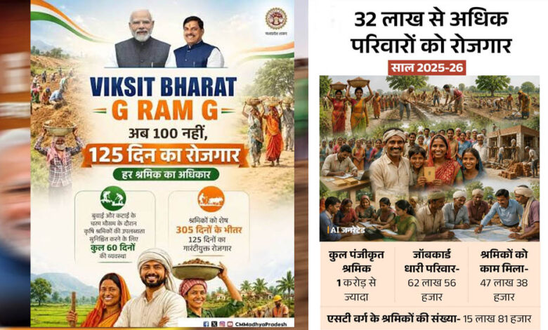 mp-में-जी-राम-जी-स्कीम-लागू,-125-दिन-रोजगार-की-गारंटी;-15-दिन-में-काम-नहीं-तो-मिलेगा-बेरोजगारी-भत्ता